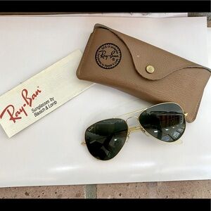 Vintage Ray Ban Aviator Sunglasses #8025